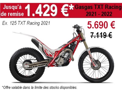 promo gasgas txt trial - 1429€
