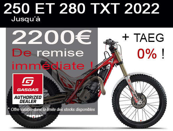 promo gasgas txt trial -2200€