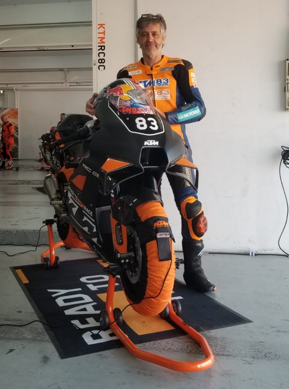 essai KTM RC8 C 2023 et test sur CIRCUIT de VALENCIA avec HERVE RICORD