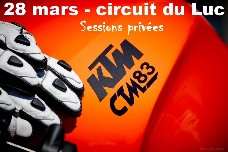 roulage moto avec ctm 83 - rad racing 2022 circuit du luc en provence