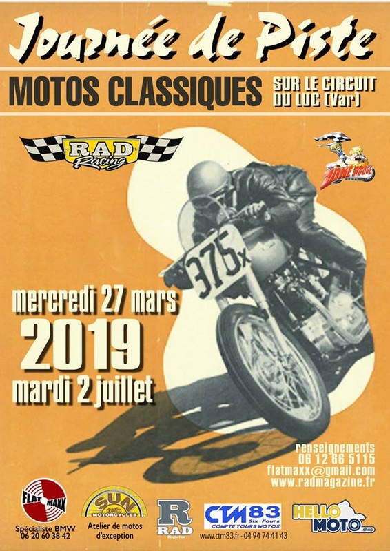 roulage circuit du luc ctm 83 - rad racing 2019